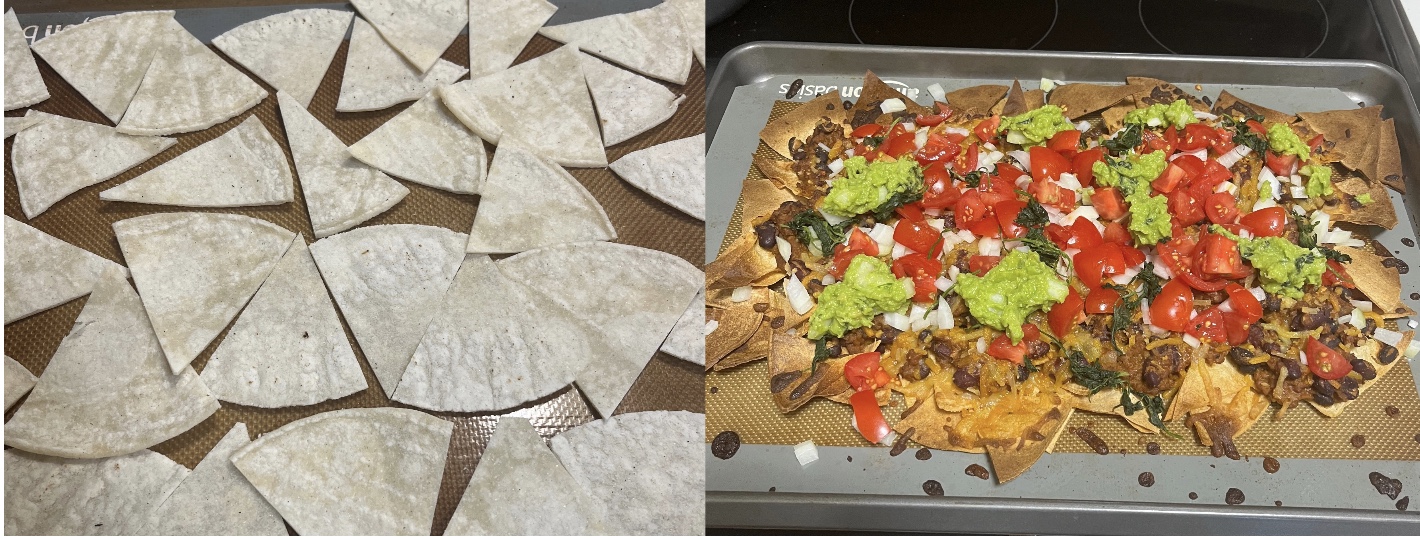 Loaded Vegan Chili Nachos